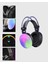 Bfs Rgb Işıklı Kablosuz Kulaklık Bluetooth 5.3 800MAH Ergonomik Ipx4 Dayanıklı 3