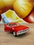 Çek Bırak 1967 Chevrolet Impala ( Kırmızı ) Oyuncak Araba 1967 Chevy Impala Araba 4