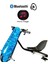 Drift Car Bluetooth Hoparlörlü Graffiti Desenli Drift Scooter Kask-Dizlik Seti Hediyeli 4
