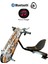 Drift Car Bluetooth Hoparlörlü Graffiti Desenli Drift Scooter Kask-Dizlik Seti Hediyeli 4