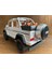 Mercedes G63 Jip Üstü Açık Jip Safari Arabası Kapıları Açılır Sesli Işıklı Oyuncak Mercedes Araba 2