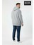 Erkek Büyük Beden Kapüşonlu Orta Brooklyn Baskılı Sweatshirt SPR26BSW961 2