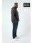 Erkek Büyük Beden Kapşonlu Ince Sweatshirt SPR24BSW57 2