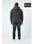 Erkek Büyük Beden Kapşonlu Ince Sweatshirt SPR24BSW57 3