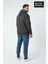 Erkek Büyük Beden Kapüşonlu Orta Brooklyn Baskılı Sweatshirt SPR26BSW961 2