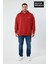 Erkek Büyük Beden Ar Baskılı Kapüşonlu Sweatshirt SPR26BSW963 1