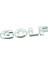 " Golf " Krom Bagaj Yazısı Golf4-5 1999>2008 Arası Uyumlu 1