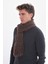 Unisex Selanik Örgü Püsküllü Atkı Standart 3