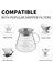 Kahve Sürahisi Borosilikat Cam Coffee Server 600 ml 3