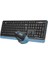 A4 Tech FG1035 Mavi Q mm 2.4g Kablosuz Klavye Mouse Set 2