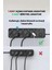 5 Priz + 4 USB (2 Type-C) Akım Korumalı Anahtarlı Uzatma Kablosu – 2 Metre 2