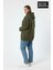 Kadın Büyük Beden Ar Baskılı Kapüşonlu Sweatshirt SPR26BSWK963 2