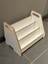 Akçehome Montessori 3 Raflı Beyaz Mdf Çok Kullanışlı Kitaplık 3