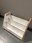 Akçehome Montessori 3 Raflı Beyaz Mdf Çok Kullanışlı Kitaplık 5