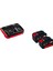 Einhell Twincharger 2x4,0 Ah Akü ve Şarj Aleti 1