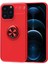 MYT09 iPhone 13 Pro Kılıf Range Yüzüklü Silikon - Kırmızı 1