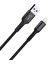 Premium Naylon Lightning Kablo 1m - Siyah 4