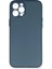 MYT09 iPhone 12 Pro Max Kılıf Pp Ultra Ince Kapak - Mavi 1