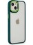 MYT09 iPhone 14 Plus Kılıf Dora Kapak - Haki Yeşil 1