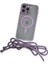 MYT09 iPhone 14 Pro Kılıf Divo Lazer Askılı Magsafe Kapak - Lila 3