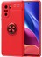 MYT09 Xiaomi Poco F3 Kılıf Range Yüzüklü Silikon - Kırmızı 1