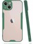 MYT09 iPhone 14 Plus Kılıf Platin Silikon - Yeşil 1