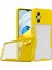 MYT09 Xiaomi Poco M5 Kılıf Platin Silikon - Sarı 1