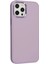 MYT09 iPhone 12 Pro Max Kılıf Asya Deri Silikon - Lila 2