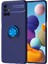 MYT09 Samsung Galaxy M51 Kılıf Range Yüzüklü Silikon - Mavi 1