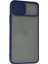 MYT09 iPhone 11 Pro Kılıf Palm Buzlu Kamera Sürgülü Silikon - Lacivert 3