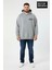 Erkek Büyük Beden Hoodie –rahat Kalıp Konforlu Unified Baskılı Sweatshirt SPR26BSW968 1