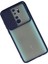 MYT09 Xiaomi Redmi Note 8 Pro Kılıf Palm Buzlu Kamera Sürgülü Silikon - Lacivert 2
