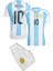 Leo Messi Arjantin 2025/26 Yeni Sezon Futbol Çocuk Forması 2'li Set Forma + Short 1