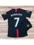 2008 Sezon Retro Ronaldo Siyah Futbol Çocuk Forması 2'li Set Forma+Şhort 1