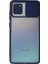 MYT09 Samsung Galaxy A81 / Note 10 Lite Kılıf Palm Buzlu Kamera Sürgülü Silikon - Lacivert 1