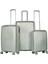 10728 Polipropilen Kırılmaz 3 Lü Set Valiz Büyük Orta Kabin 1