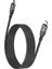 Premium Mıknatıslı Şarj Kablo Pd 60W Type-C - Type-C 1.2m - Siyah 6