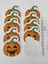 30 Adet Dekoratif Bal Kabağı Şeklinde Karton Bardak Süsü 5 Cm- Cadılar Bayramı Halloween 2
