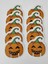 30 Adet Dekoratif Bal Kabağı Şeklinde Karton Bardak Süsü 5 Cm- Cadılar Bayramı Halloween 4