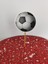 30 Adet Dekoratif Karton Futbol Topu Şeklinde Pasta Kürdanı 6,5 cm 1