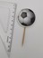 30 Adet Dekoratif Karton Futbol Topu Şeklinde Pasta Kürdanı 6,5 cm 2