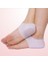Silikon Topuk Çorabı Beyaz Renk 3