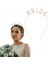 Altın Renk Bekarlığa Veda Kristal Taş Bride Tacı Ithal 1