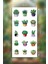 Sevimli Bitkiler Sticker / Etiket (Ajanda, Scrapbook, Bullet Journal) 2