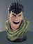 3D Guts Berserk Aksiyon Figür Biblo Büst-Anime Manga Figür-Fanart 2