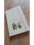 Middles & Niddles Noel Temalı Ham Bez Ajanda – 13×21 cm – Çizgili Sevimli Kaplumbağa Baskılı Defter 1