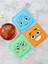 Pokemon Temalı Bardak Altlığı Ahşap Baskılı Altlık 4'lü Set (9 X9CM) KARBONNM51 2