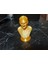 Mustafa Kemal Atatürk Mini Büstü Dekoratif Büst Heykel 8 cm Gold Renk 1