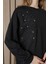 10739 2 Ip Kumaş Taş ve Nakışlı Detaylı Sweatshirt 4