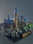 3D Harry Potter Hogwarts Şatosu Figür / Harry Potter Hediye Biblo /büyücülük Okulu /15CM/FANART 3